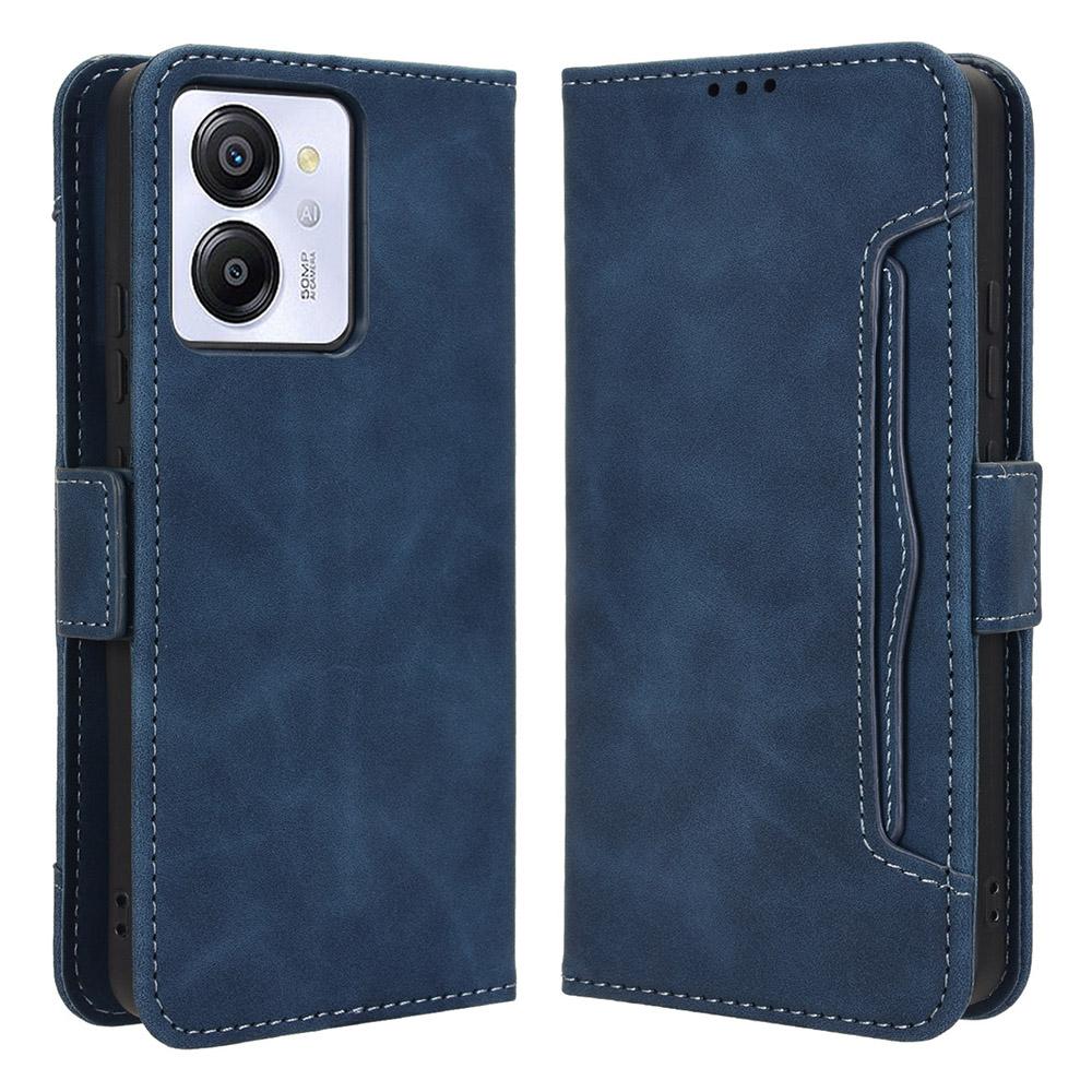 For Blackview Color 8/Oscal Modern 8 Case Leather Phone Cover Multiple Card Slots Folio Purse