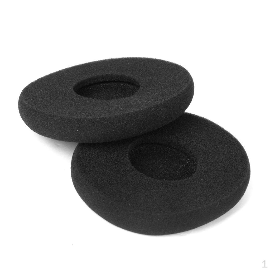 2 Pcs of Headphone Replacement Ear Pads Cushions Repair Parts, for