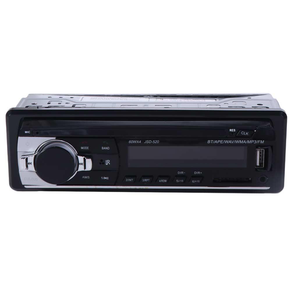 Bluetooth-compatible 12V Car Radio Button Control Car MP3 Player Bluetooth Car MP3 Player  Audio