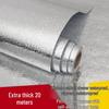 Oil-Proof, Moisture-Resistant, Self-Adhesive Aluminum Foil Stickers for Kitchen, Cupboards, Drawers, Wardrobes, and Shoe Cabinets.