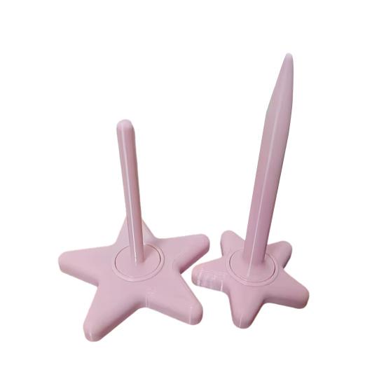 3D Printed Yarn Spinner Smooth Rotating Yarn Holder Cute Star Tangle-Free Yarn Spinner for Crocheting Knitting Lovers