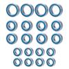 TRZX 20pcs RC Bearing Kit Upgrade Parts for Kyosho USA-1 RC Car