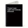 Humorous black grid notebook, the perfect mischief gift for friends and colleagues.