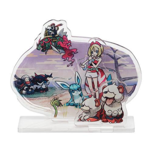 [Pokemon] Pokemon Center Hisui Days Akari & Glaceon Acrylic Stand