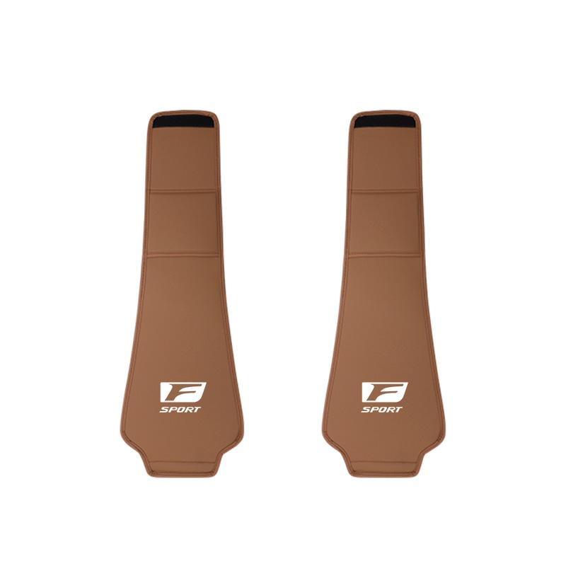 2Pcs Quality Leather Car Seat Headrest Covering Accessories For Lexus F-SPORT ES RX NX LS UX LM LX GX LC RZ IS CT GS RC HS SC TX