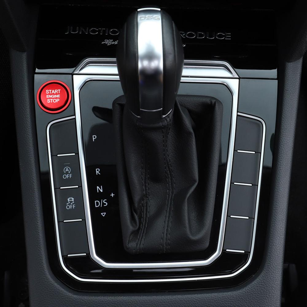 Engine Start Stop Button Ring Ignition Cover Trim for VW Arteon CC Passat B8 Golf 7 Magotan Jetta T-Roc, Interior Accessory