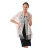 Solid Color Lace Shawl Hollow Tulle Shawl Wedding Accessories Fashion Scarf  Cosplay