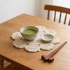 Decorative Floral Laces Coasters And Placemat Set Elegant Table Decoration Mats For Elegant Dining Experience