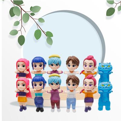 KPop Neue Hexenjäger Gruppe Animationsfigur Serie Peripheres Spielzeugpuppe Puppenmodell Tischdekoration