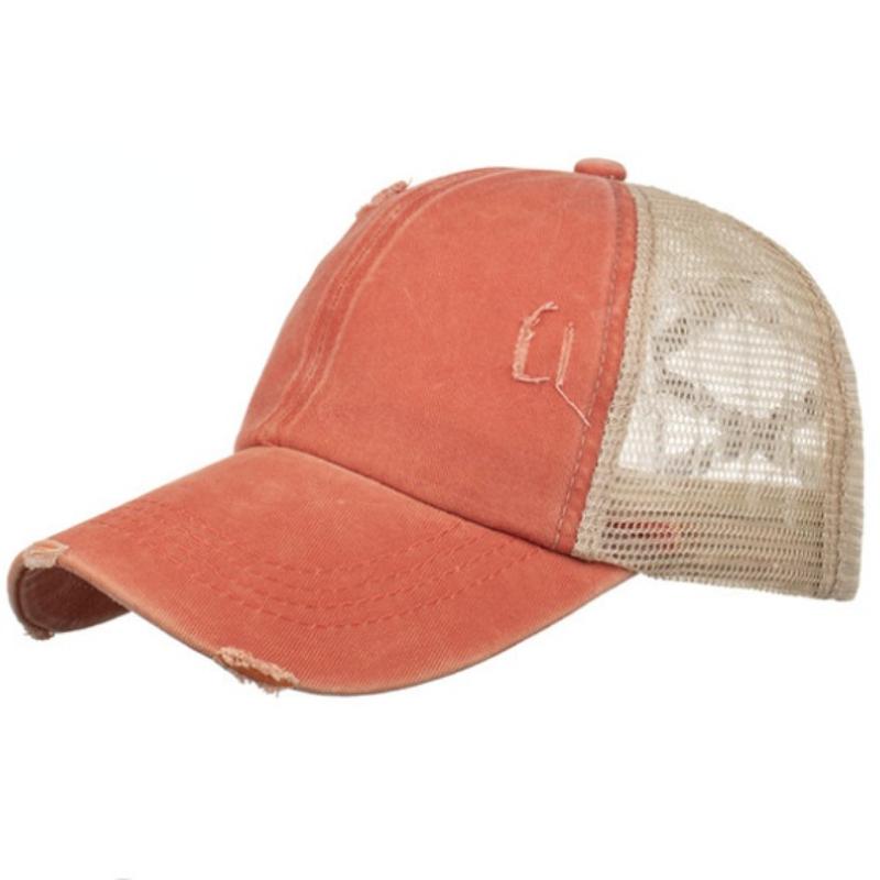 Buy Cross Ponytail Baseball Cap Cotton 