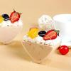10pcs- Heart-shaped Mousse Cup Pudding Cup Heart-shaped Jelly Cup Tiramisu Cup Dessert Cup Plastic Dessert Cup