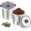 Stainless Steel Reusable K-cup Coffee Filter Capsules Portable Household Accessories Kitchen Tool Creative Little Coffee Filters