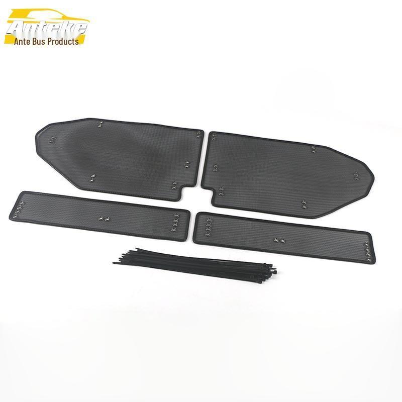 Compatible Insect Screen Sequins for 20 Troller Models - Diamond Mesh Radiator Panel Sticker Car Accessory