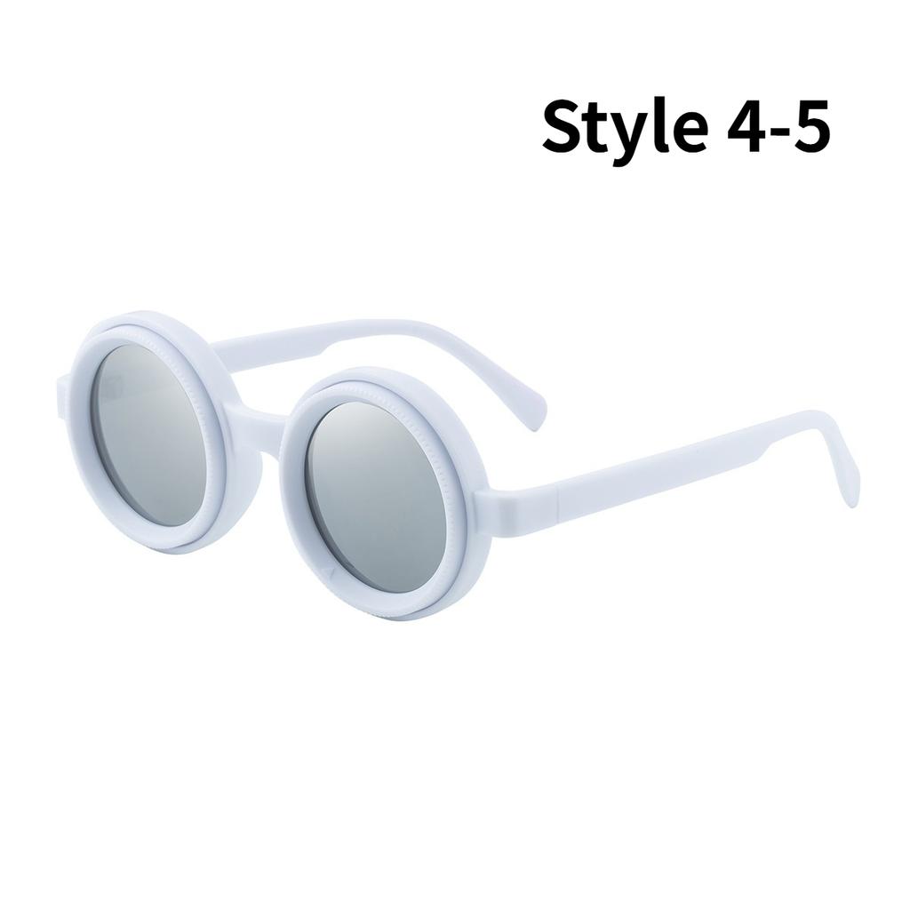 Manual Rotation Adjustable Brightness Sunglasses Neutral Fashion UV-resistant Fishing Light-reducing Eyewear