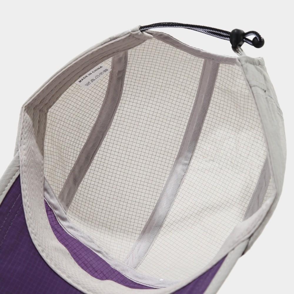 Versatile Quick-Drying Running Hat Adjustable UPF50+ 5 Panel Hat Soft Top Breathable Duckbill Cap Unisex