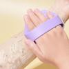 Soft Silicone Exfoliating Brush Cleanser Manual Body Cleansing Scrubber Shower Gentle Massage Bath Brush Bathroom Accessorie