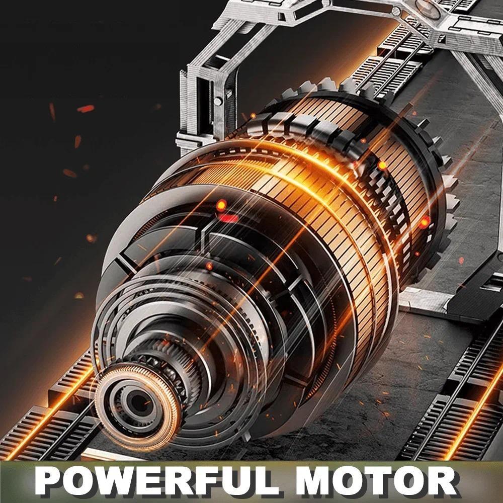 High Power Extended Air Blower Garden Cleaning Power Tool Foldable Pole Turbo Jet Fan Cordless Portable Leaf Blower