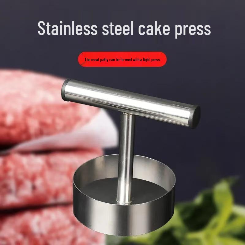 Stainless Steel Hamburger Patty and Pancake Mold Tool