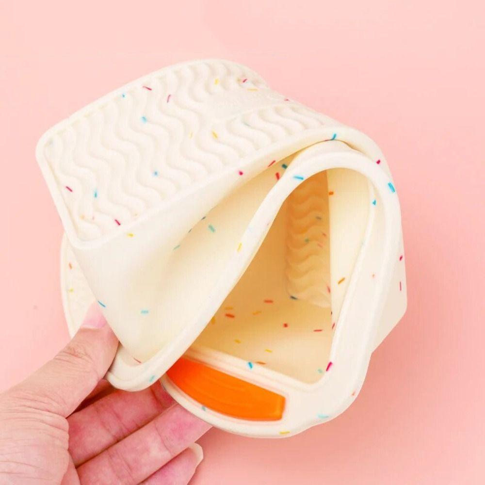 Non Stick Bread Baking Mold Heat Resistant Cake Mold Homemade Silicone Toast Baking Tray Diy