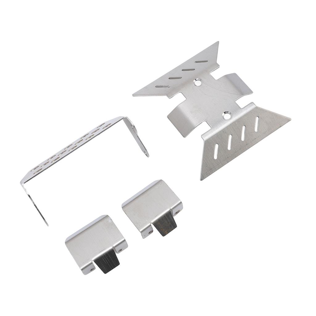 RC Car Chassis Armor Metal RC Chassis Skid Plate Axle Protector Front Guard for SCX10 III