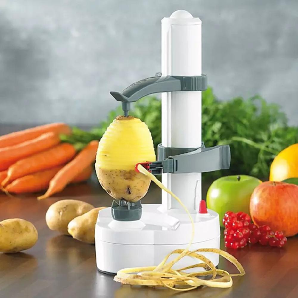 Houselin Electric Potato Peeler Automatic Apple Peeler for Fruits and Vegetables