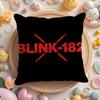 B-Blink-182 band Cushion Cover Home & Car Multi-Scene Pillow Cover - Reversible, Soft & Durable for Daily Use