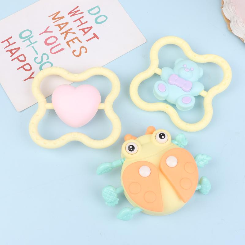 Baby Kieteltjes Speelgoed Voor Baby's 0-12 Maanden, Handmatig Gedraaide Kieteltjes Stokjes Miaojia Rammelaar Voor Pasgeborenen 0+ / Speelgoed Voor Pasgeborenen