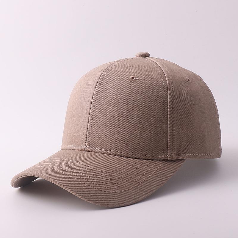 Pure cotton simple light board baseball cap fashionable hard top wide brim sunshade cap spot