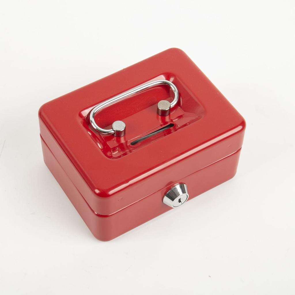 Portable Piggy Bank with Lock - Password Coin and Cash Safe Box