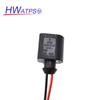 For VW Bora Eos Golf Jetta Lupo Passat Polo Skoda Superb Seat Altea Sensor Universal Plug Connector 2Pin 1K0965561J 1J0973702