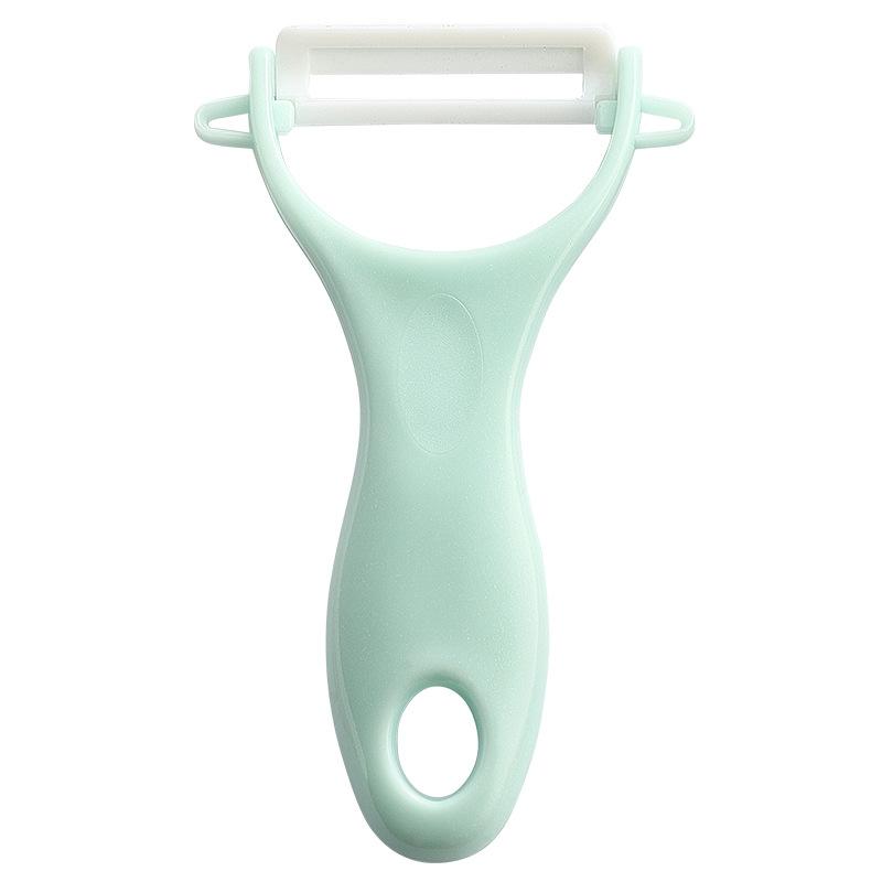 Pelador de cerámica para verduras y frutas, ecológico, para cocina, pelador de patatas y manzanas, multifunción, para el hogar, utensilios de comedor