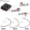 45° 180° 0° Motorcycle Cylinder Banjo Motorcycle Brake Hose Hydraulic Line Cable For Harley Dyna Fat Bob FXDF Low Rider FXDL ABS