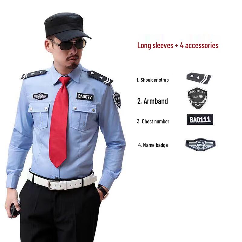 Men s Breathable Property Security Uniform 165/84A