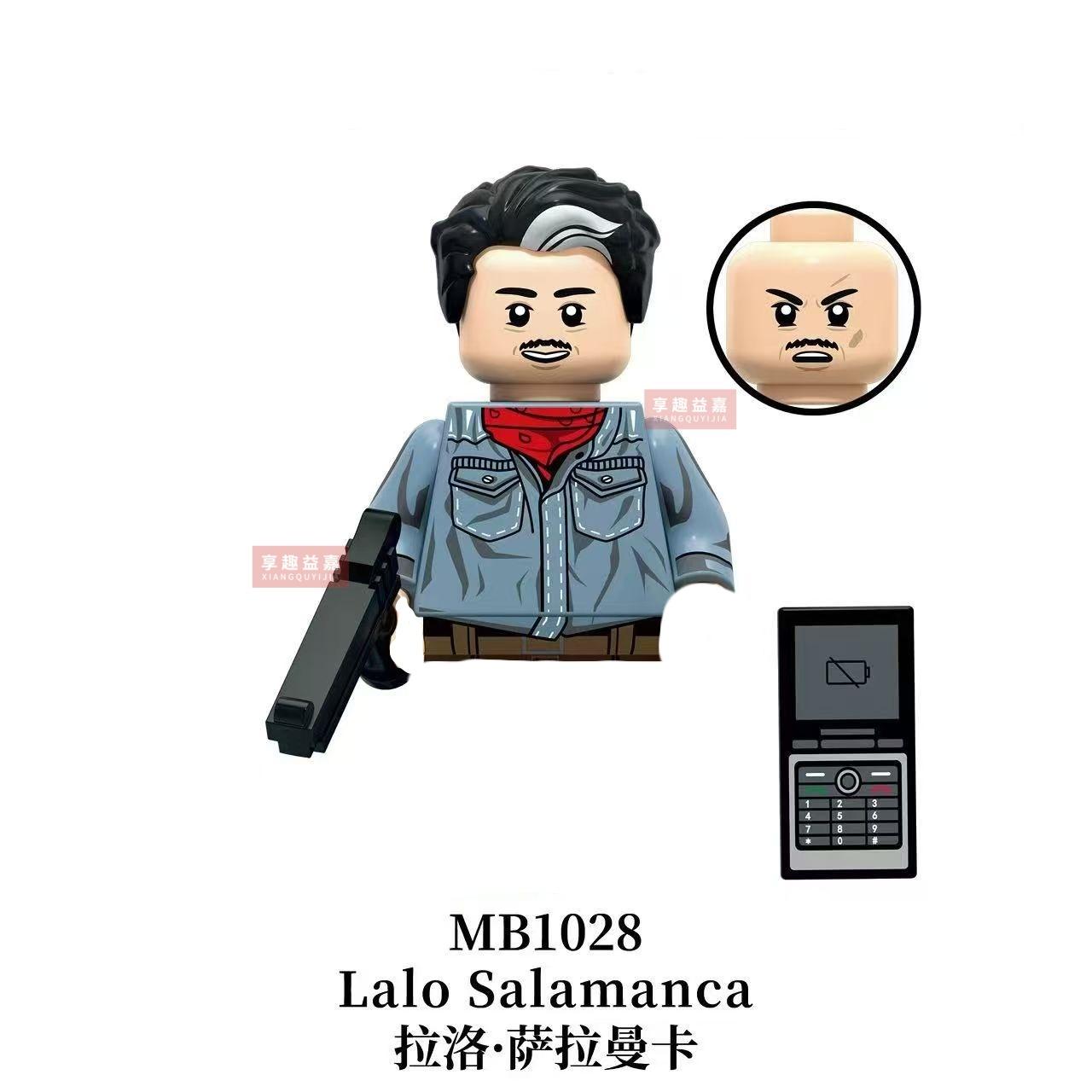 lalo Salamanca Hector Salamanca toys Building Blocks Model Bricks mini Action Toy Figures Toy Gift for Children attorney MB1028