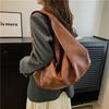 Große schwarze Umhängetaschen für Damen, große Hobo-Shopper-Tasche, einfarbig, hochwertiges weiches Leder, Umhängetasche, Damen-Reisetasche
