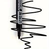 5pcs Waterproof Permanent Markers, Large Capacity Black Ink, Oil-Based, Ideal for Office & Marketing Use