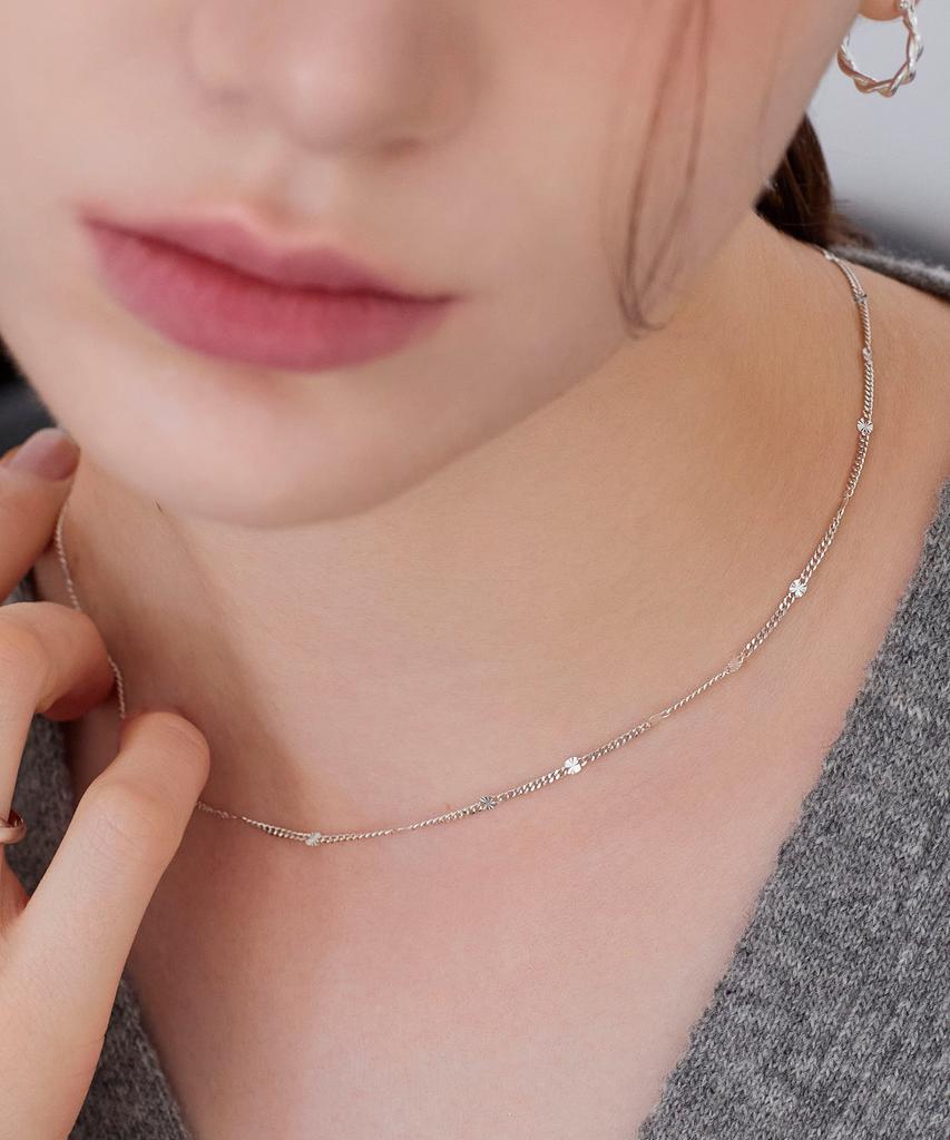 Dmoment Eclipse Silver Choker (925 Silver)