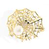 Bo Xin Yun Crystal Spider Brooch: Rotatable, Cute Korean Fashion Jacket Accessory Pin