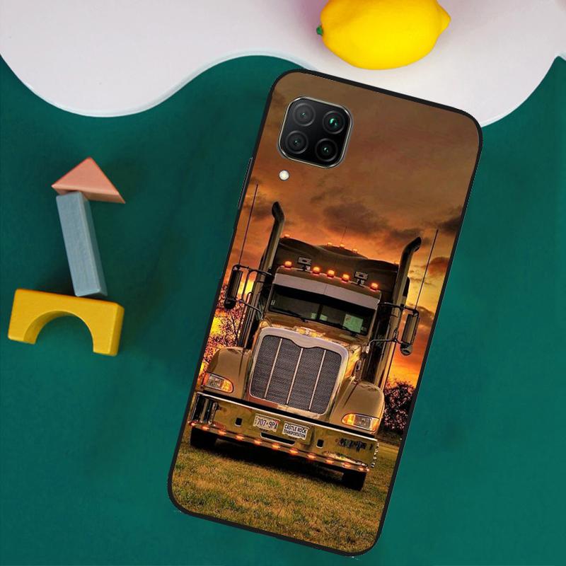 Cool Heavy Truck Car For Huawei Nova 11i 12s 12i 8i 7i Y73 Y70 Y90 Y60 Y72 Y61 Y91 9 10 SE P30 Pro P40 Lite Case