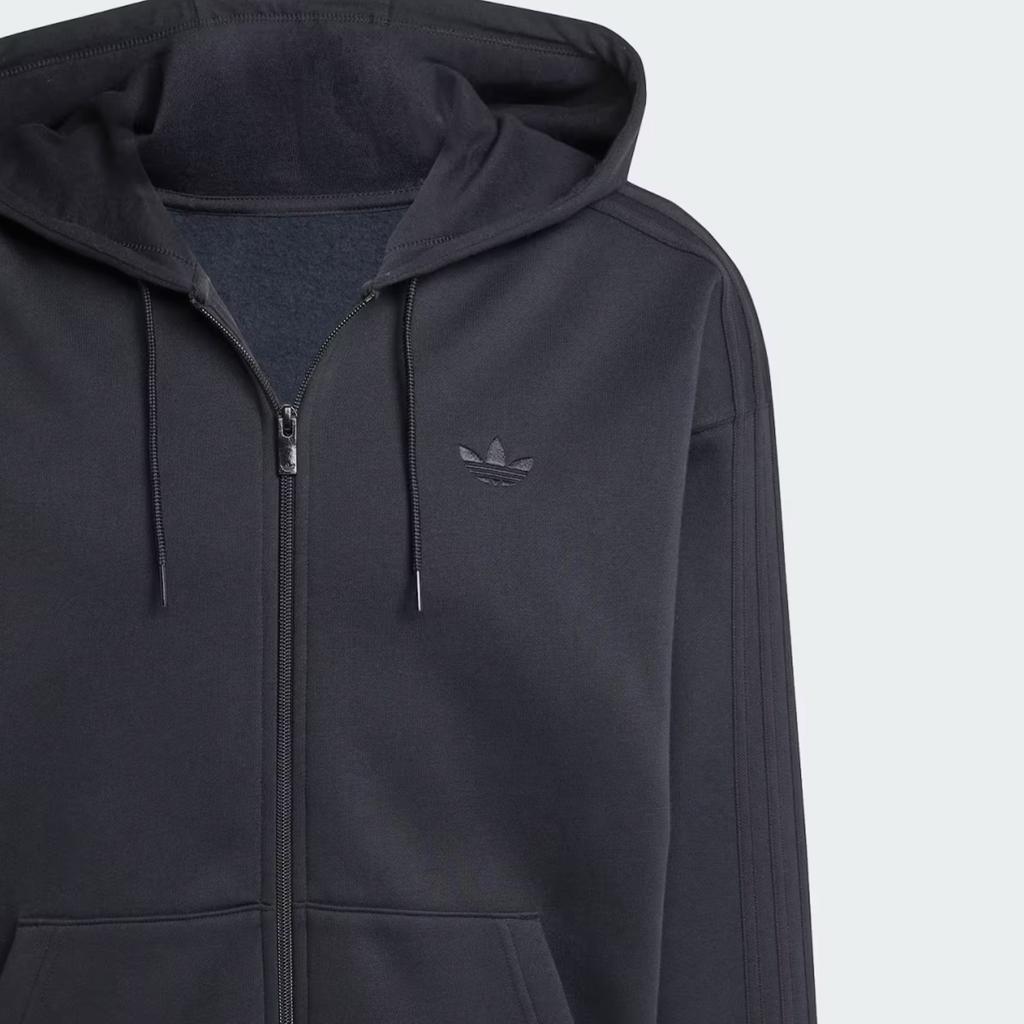 Adidas Originals Adicolor Loose Fit Zip Hoodie Men hoodies JW8367