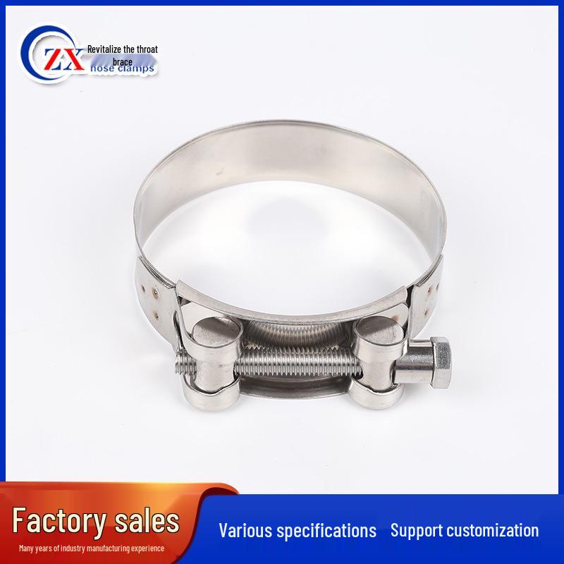 316 Stainless Steel European-Style Thickened Single Head Hose Clamp