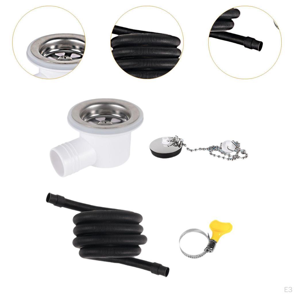 Stainless Steel Sink Drain Plug for Marine Vessels