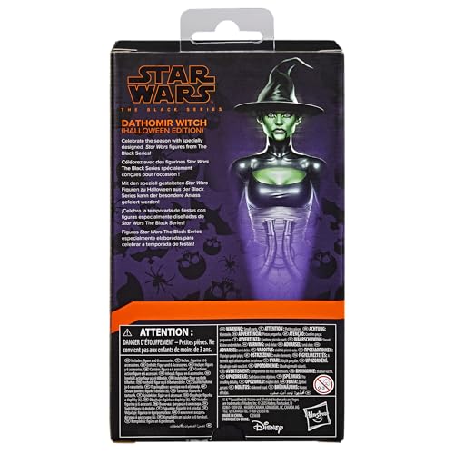 Hasbro Star Wars Black Series Witch of Dathomir (Halloween Edition), Star Wars Premium Collectible 15 Cm Action Figure G2781, Authentic