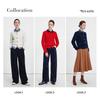 Navigare Women's Cable Knit Wool Cardigan