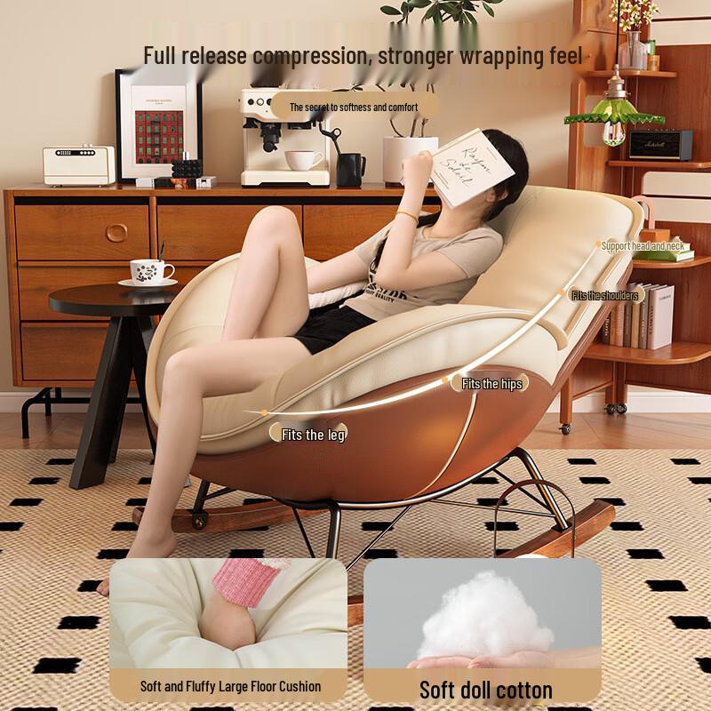 Milin Premium Rocking Recliner Chair