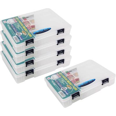 Ring Star Super Pitch Clear L201 x B149 x H39mm mit 12 Unterteilungen, Satz mit 5 Platten, SP-1500D-5S