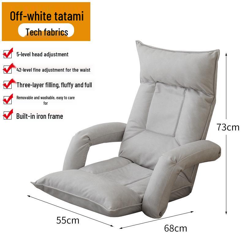 Convertible Balcony Tatami Recliner Chair – Dormitory Sofa Bed for Relaxation