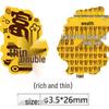 Gold Foil Lucky Cat & God of Wealth Phone Sticker – Prosperity Charm, Treasure Vault Gift