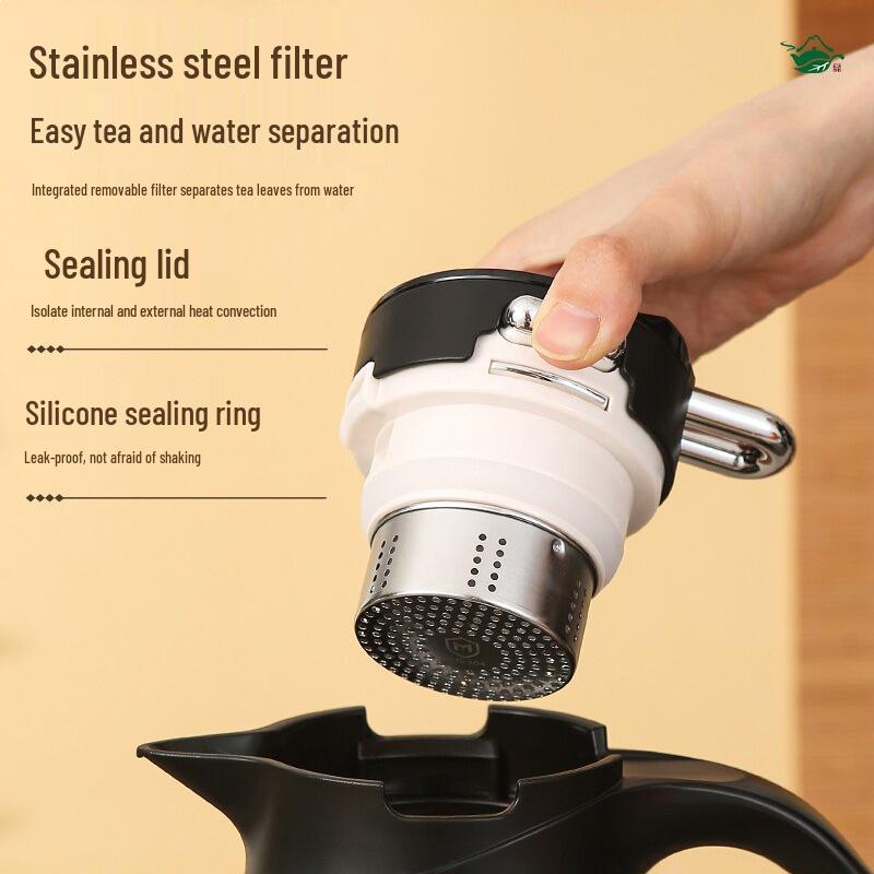 316 Stainless Steel Thermos Stew and Tea Pot, Large Capacity Kettle for Home Use