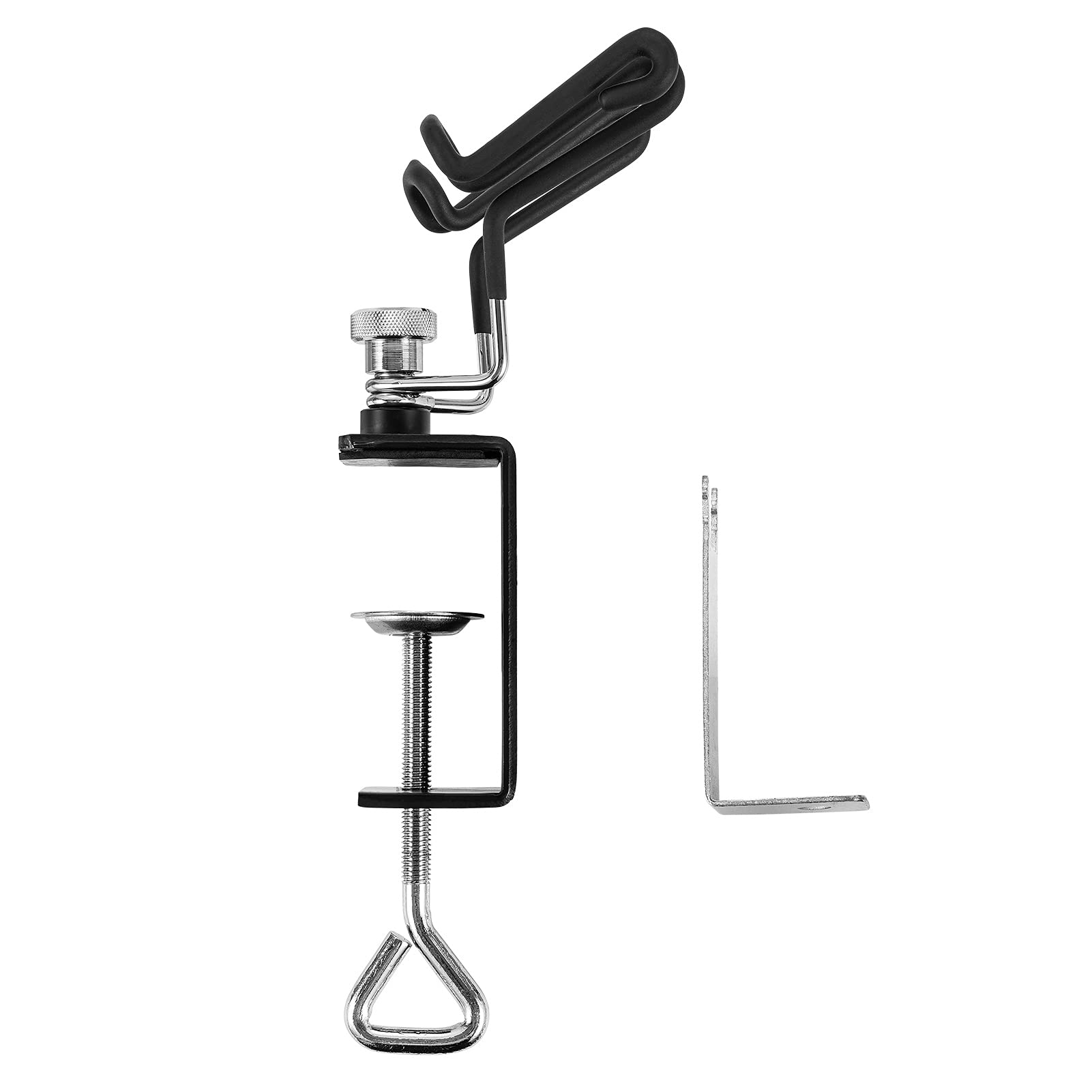 

Universal Airbrush Holder Stand, Airbrush Rack Tool, 2 Brush Holder Clamp-on Table Stand, Airbrush Holder Stand Only